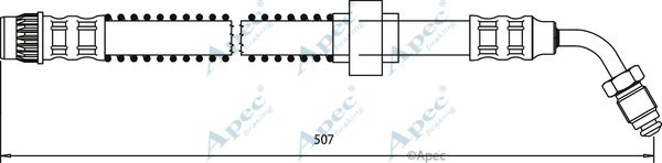 APEC BRAKING Тормозной шланг HOS3672